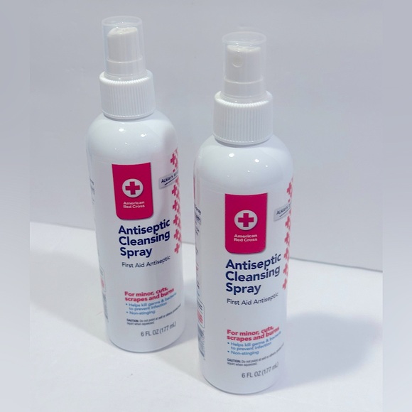 Set of 2 American Red Cross Antiseptic
Cleansing Spray First Aid Cleanser - 6oz - Picture 1 of 5